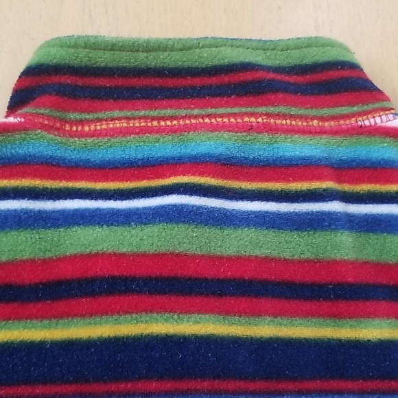 Baby Gap Rainbow Stripe Pullover Sweater Cardigan Fleece Jacket - Picture 8 of 9